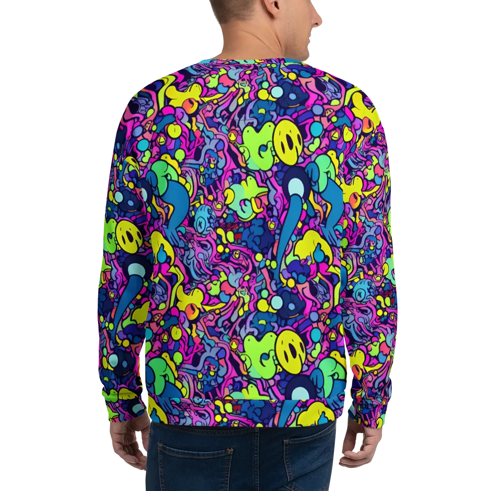 Electric Oddity on Sweatshirt — Back