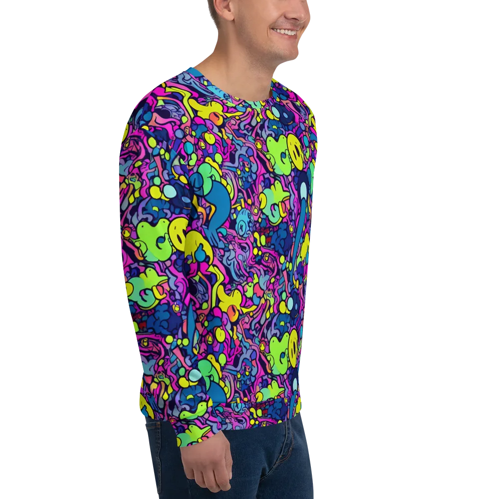 Electric Oddity on Sweatshirt — Right Front