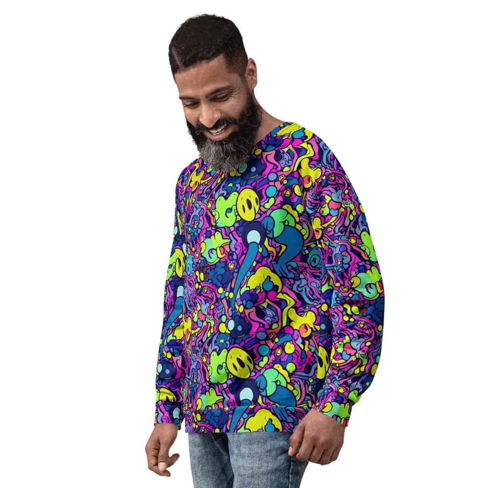 Electric Oddity on Sweatshirt — Left Front