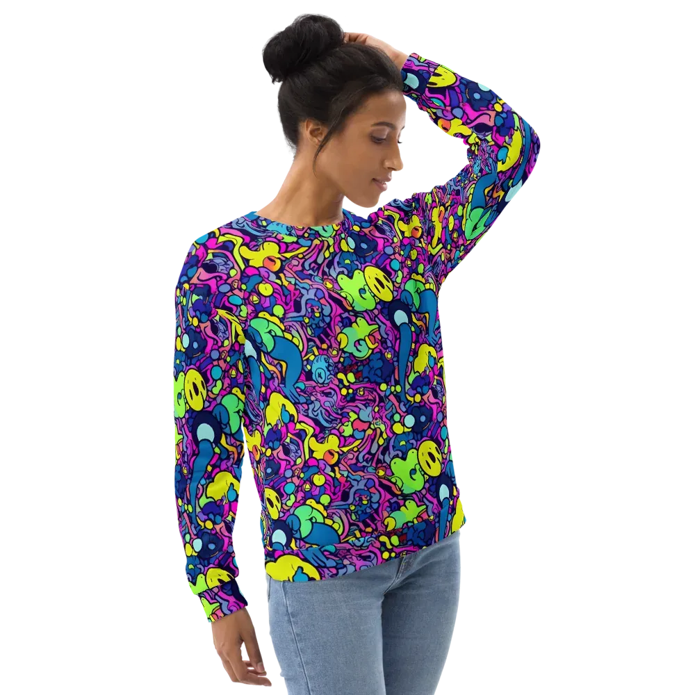 Electric Oddity on Sweatshirt — Right Front