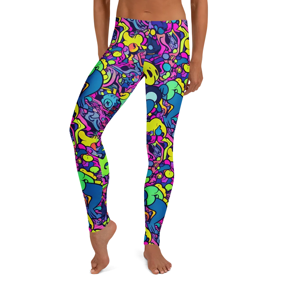 Electric Oddity on Leggings — Front