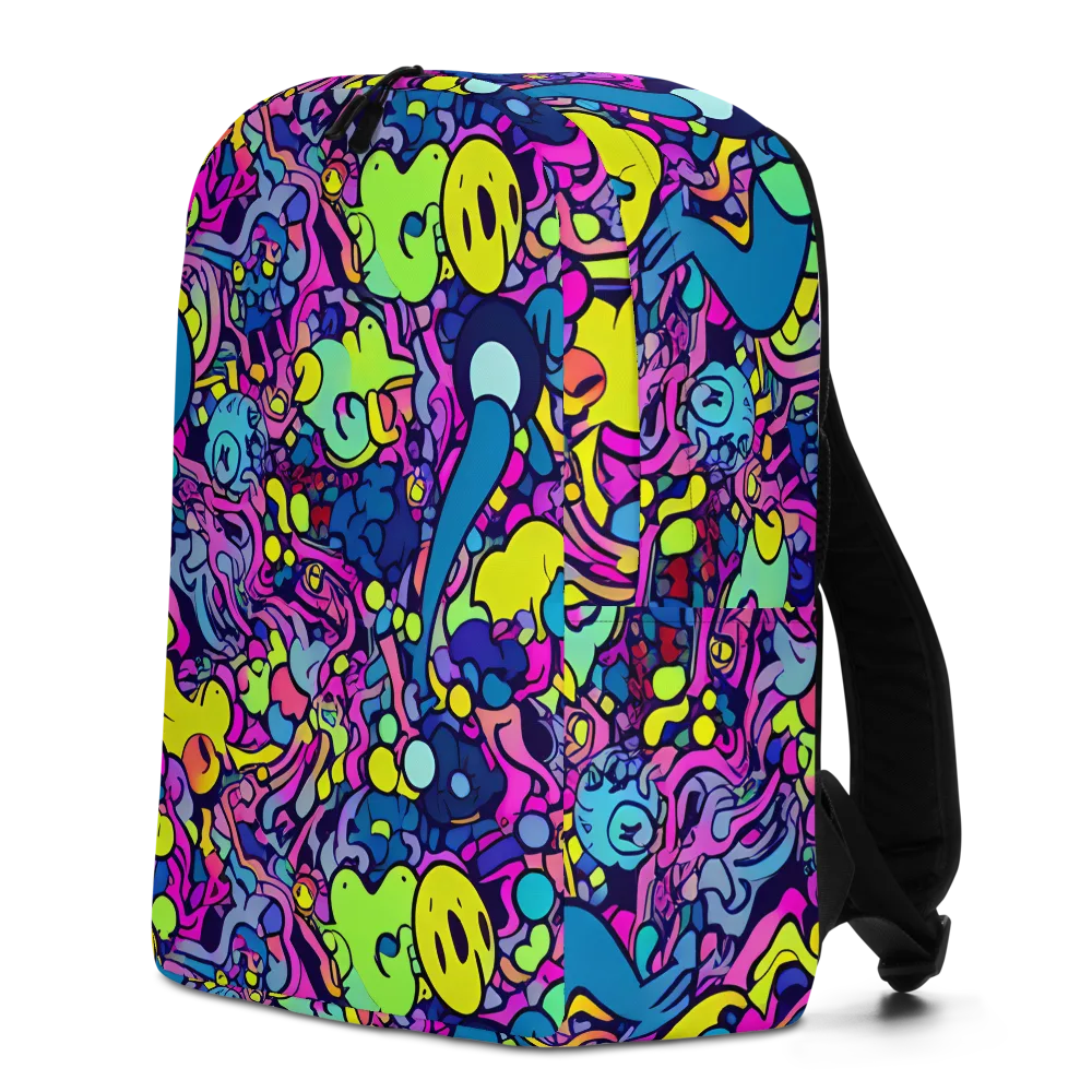 Electric Oddity on Minimalist Backpack — Left