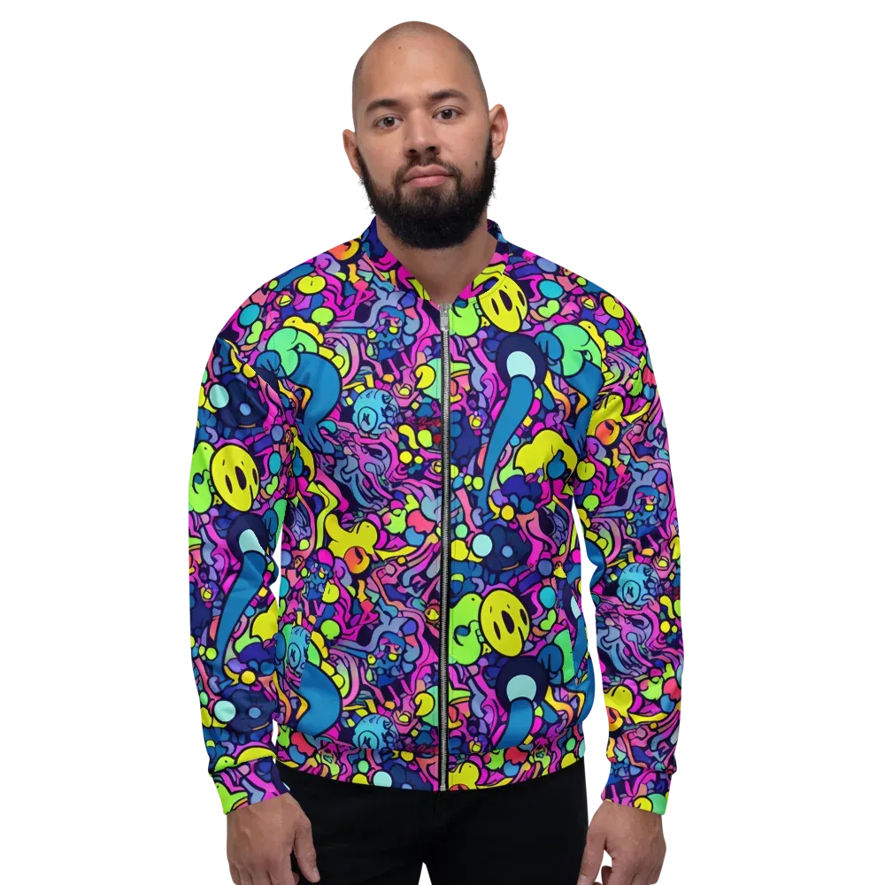 Electric Oddity on Bomber Jacket — Front