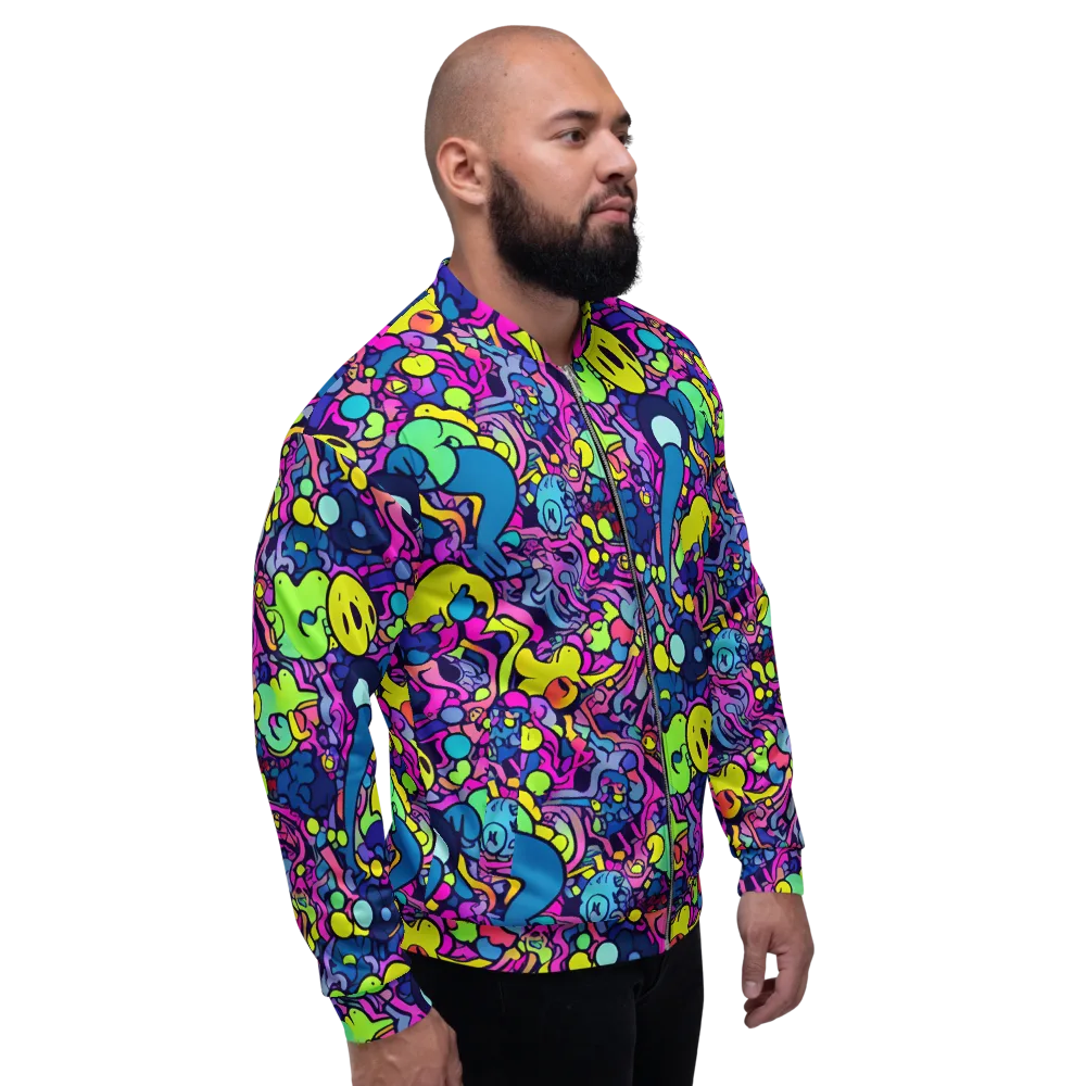 Electric Oddity on Bomber Jacket — Right
