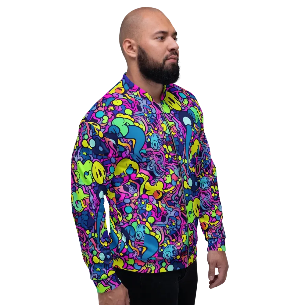 Electric Oddity on Bomber Jacket — Right