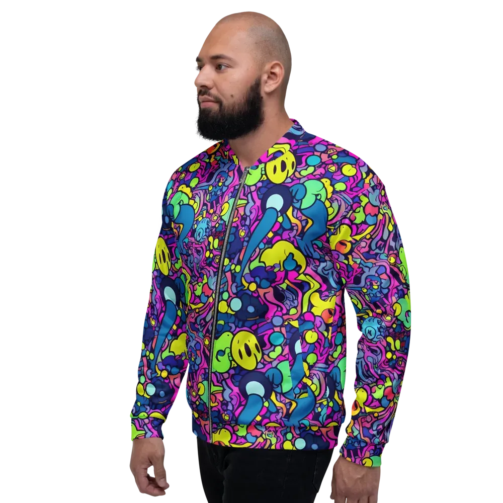 Electric Oddity on Bomber Jacket — Left