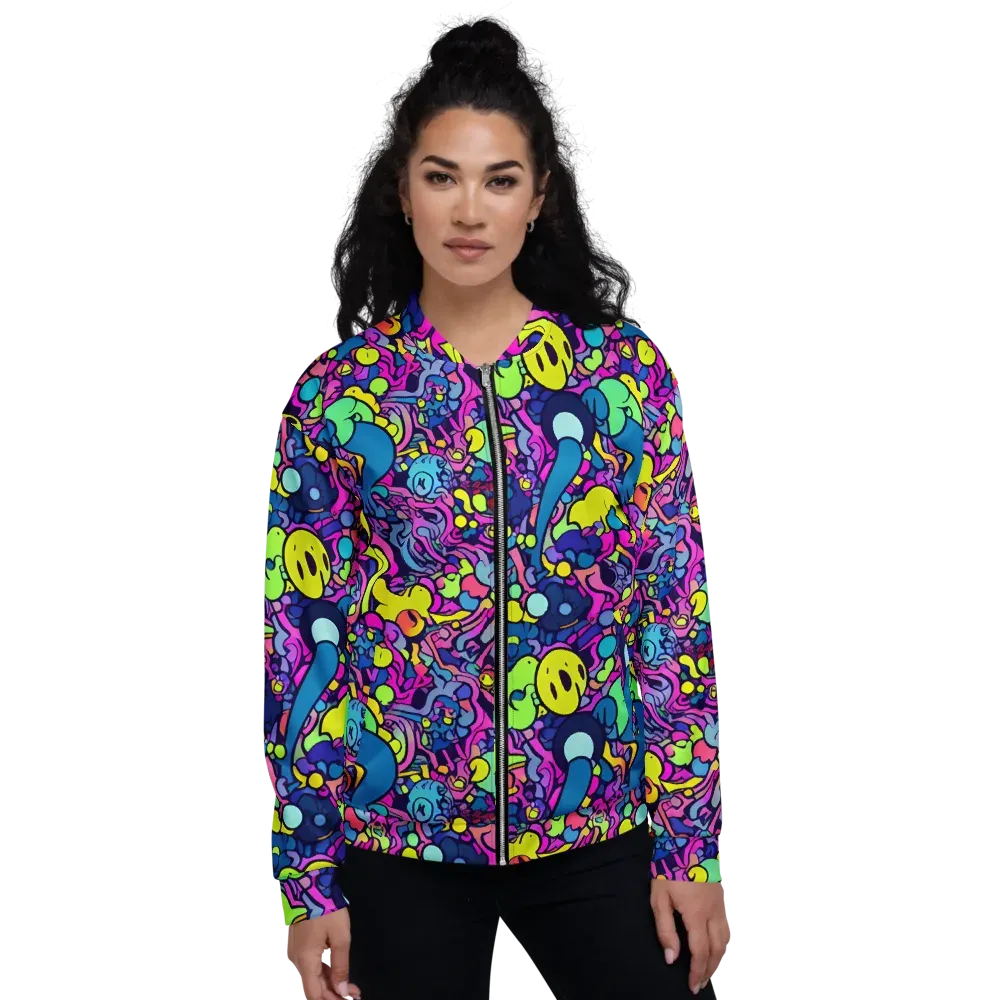 Electric Oddity on Bomber Jacket — Front