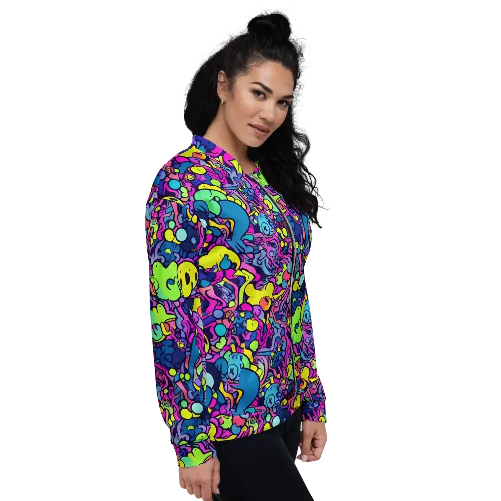 Electric Oddity on Bomber Jacket — Right