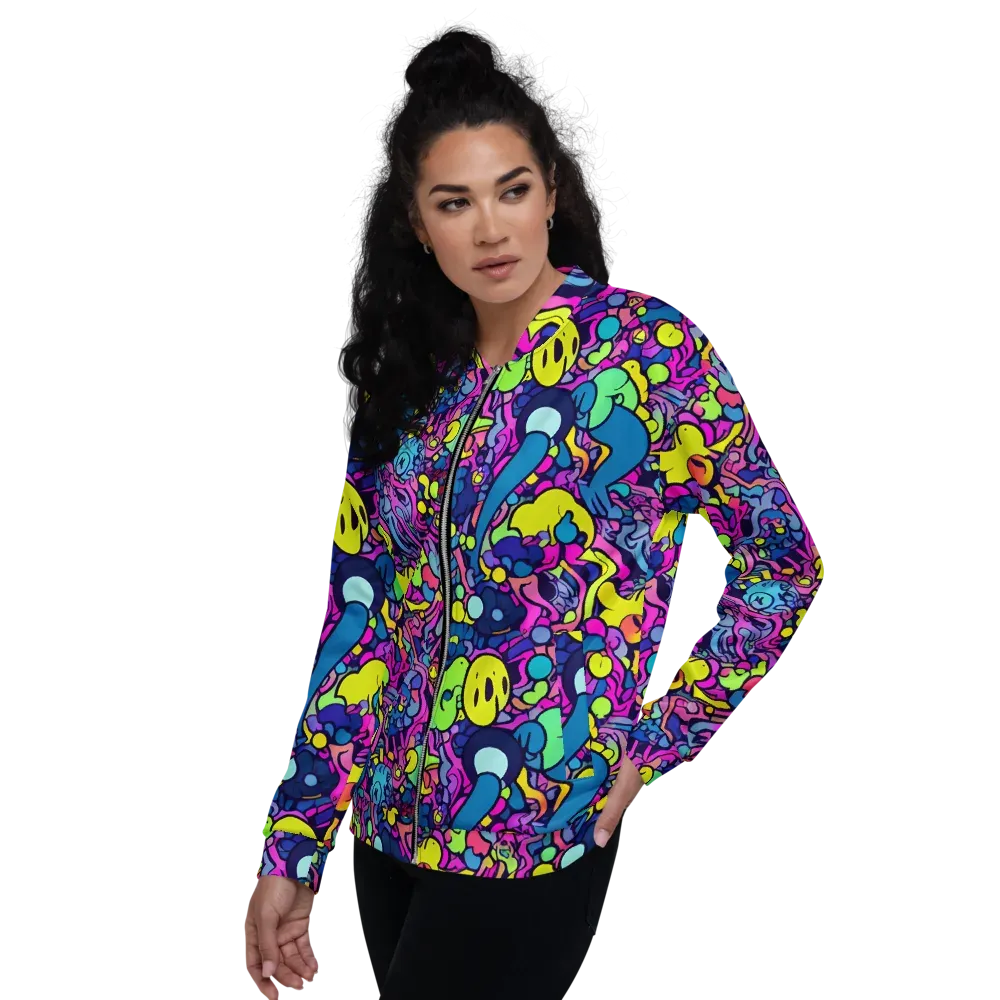 Electric Oddity on Bomber Jacket — Left