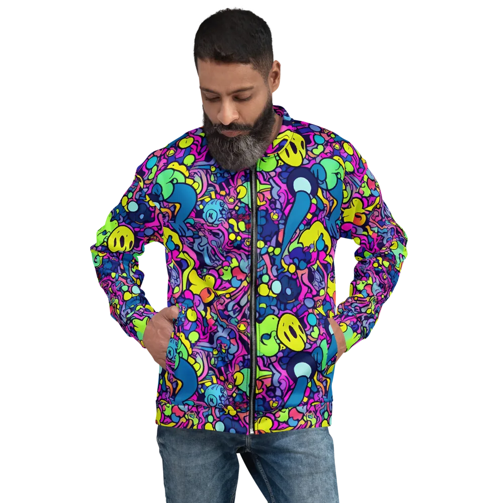 Electric Oddity on Bomber Jacket — Front