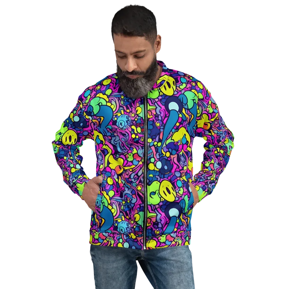 Electric Oddity on Bomber Jacket — Front
