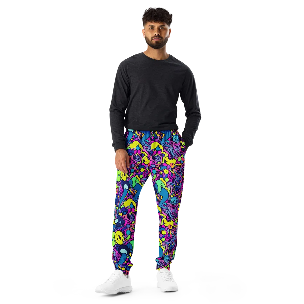Electric Oddity on Men's Joggers — Front