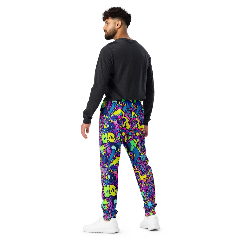 Electric Oddity on Men's Joggers — Back