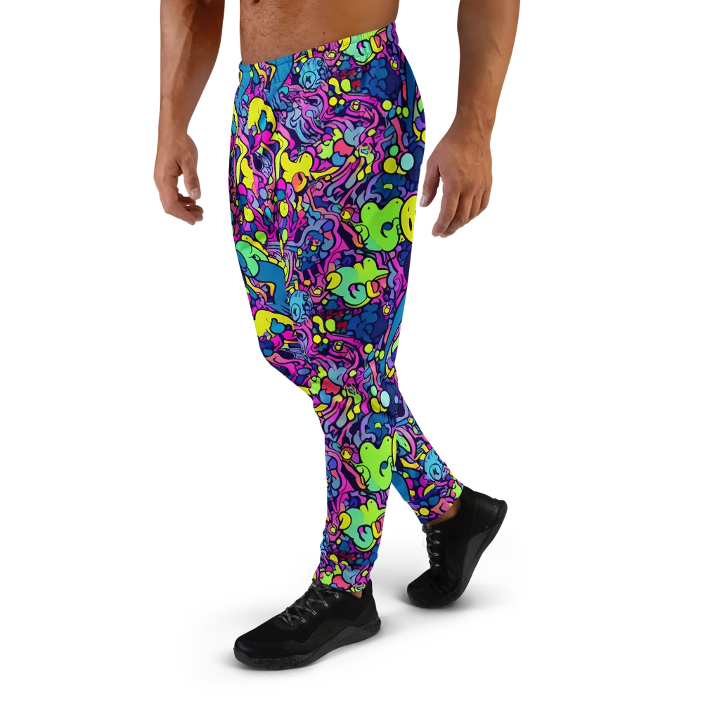 Electric Oddity on Men's Joggers — Left