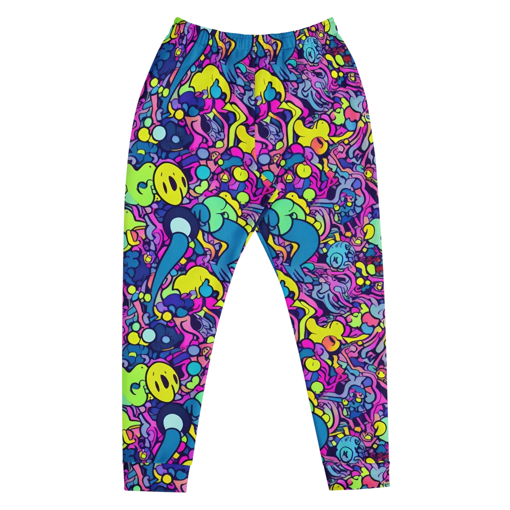 Electric Oddity on Men's Joggers — Front
