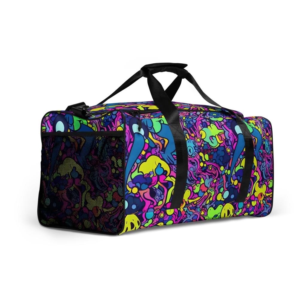 Electric Oddity on Duffle Bag — Right Front