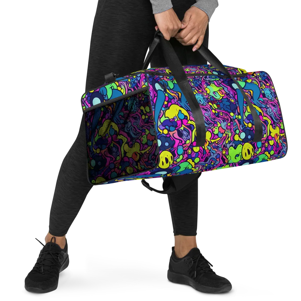 Electric Oddity on Duffle Bag — Right Front
