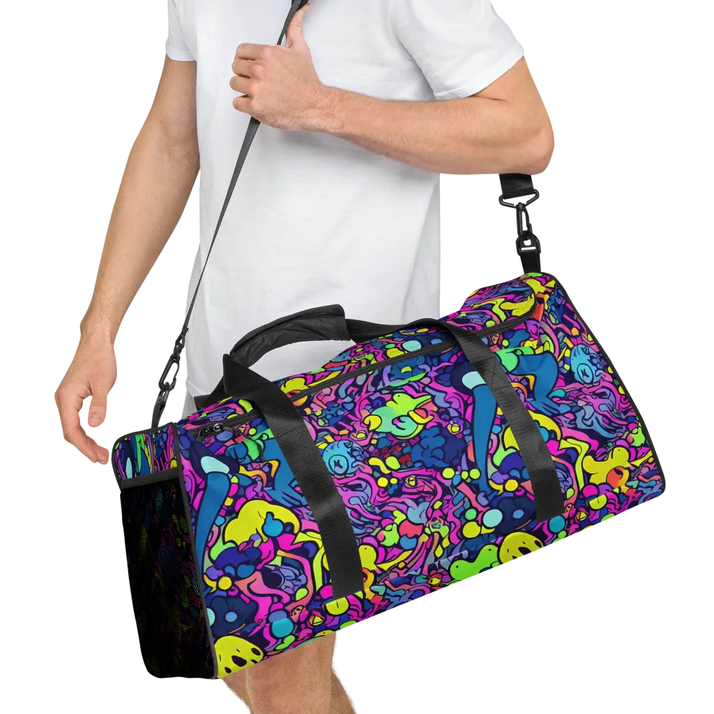 Electric Oddity on Duffle Bag — Right Front