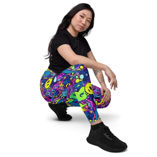 Electric Oddity on a Leggings with Pockets
