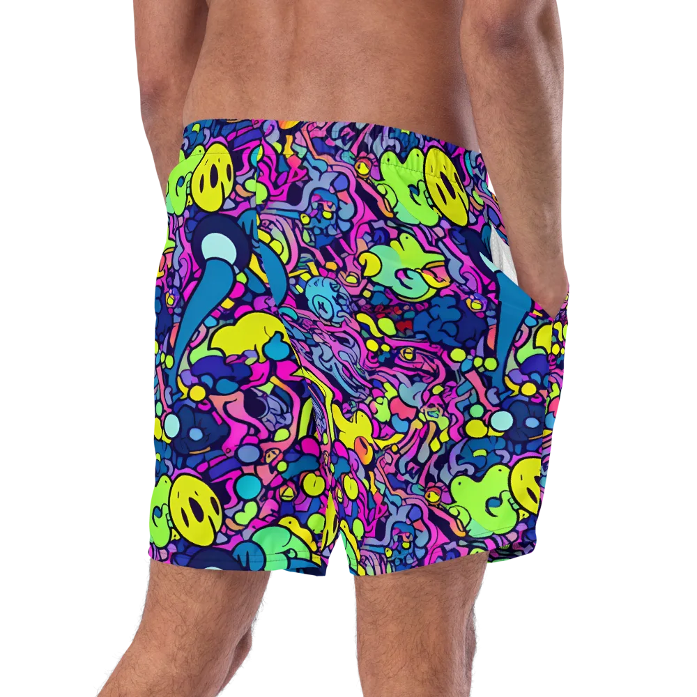 Electric Oddity on Swim Trunks — Right Back