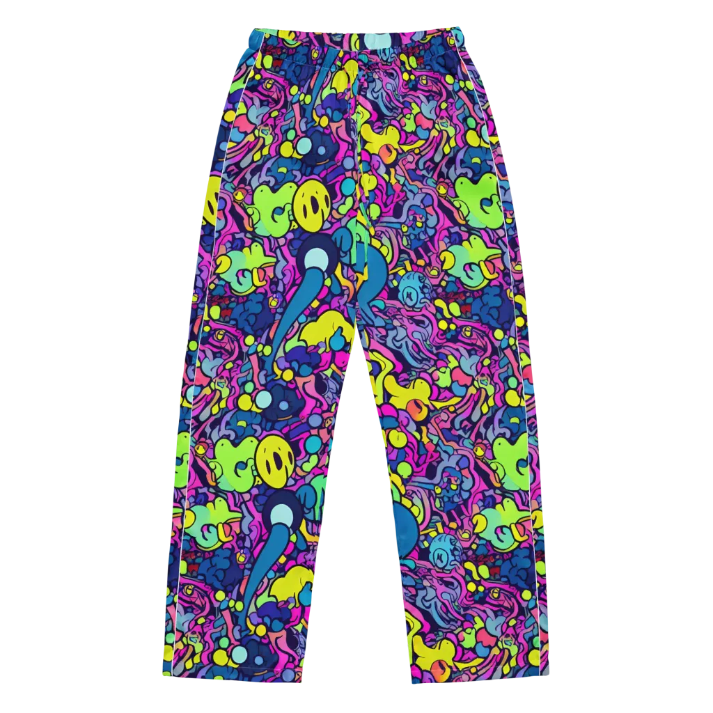 Electric Oddity on Women's Pajama Pants — Front