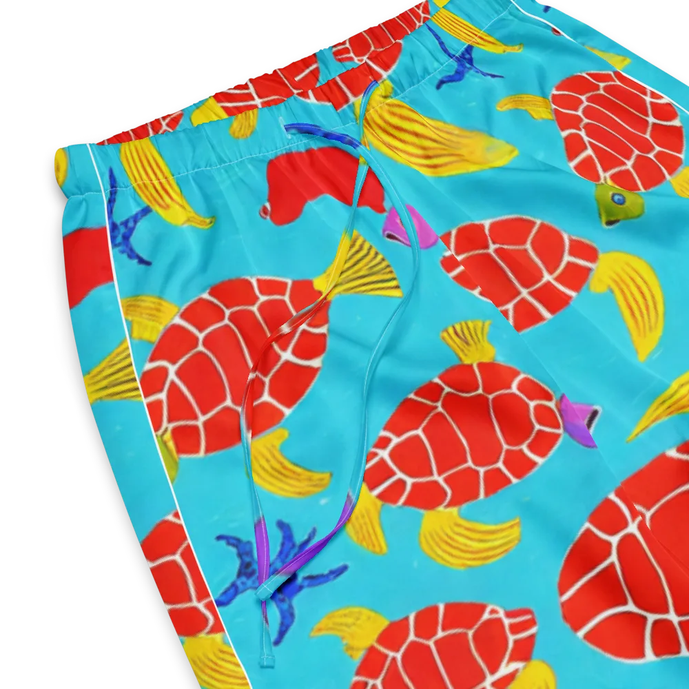 Red Shell Reverie on Women's Pajama Pants — Product details