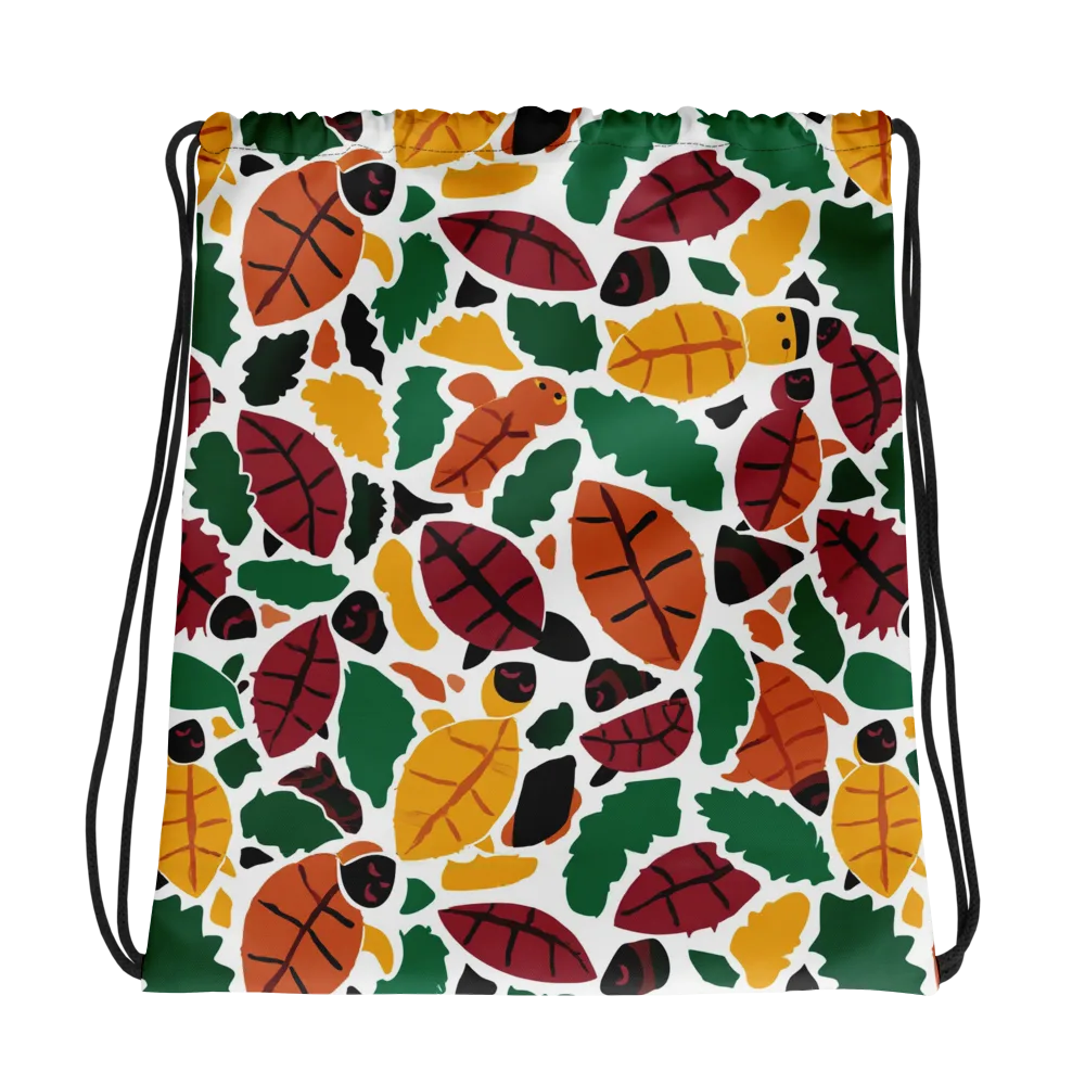 Harvest Static on Drawstring Bag — Photo