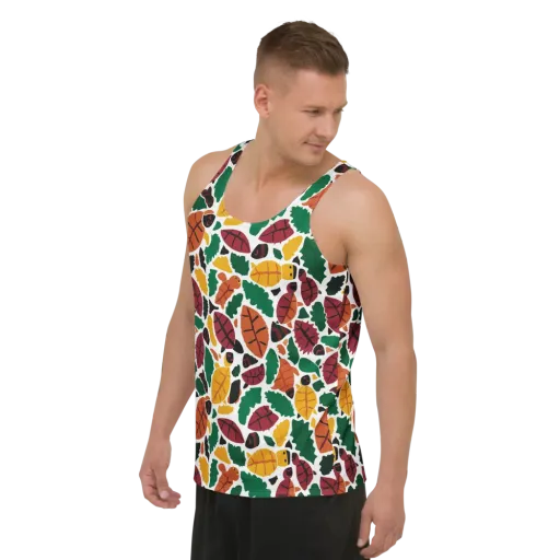 Harvest Static on a Men's Tank Top