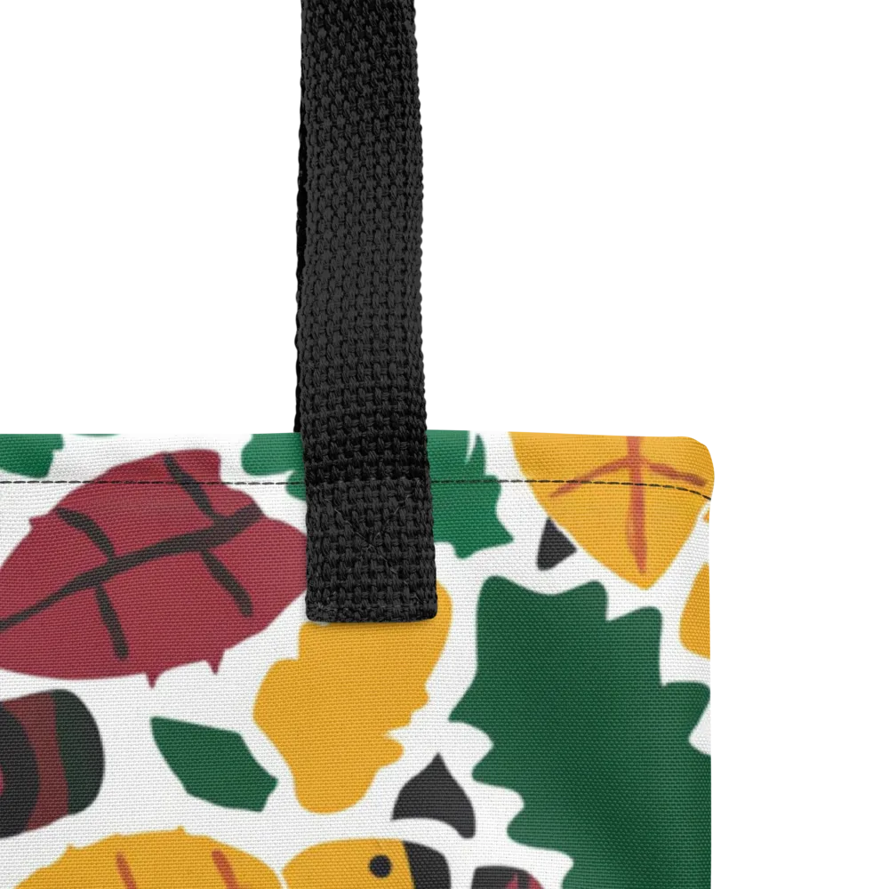 Harvest Static on Tote Bag — Product details