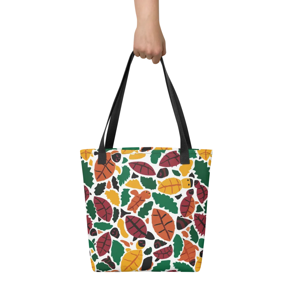 Harvest Static on Tote Bag — Front