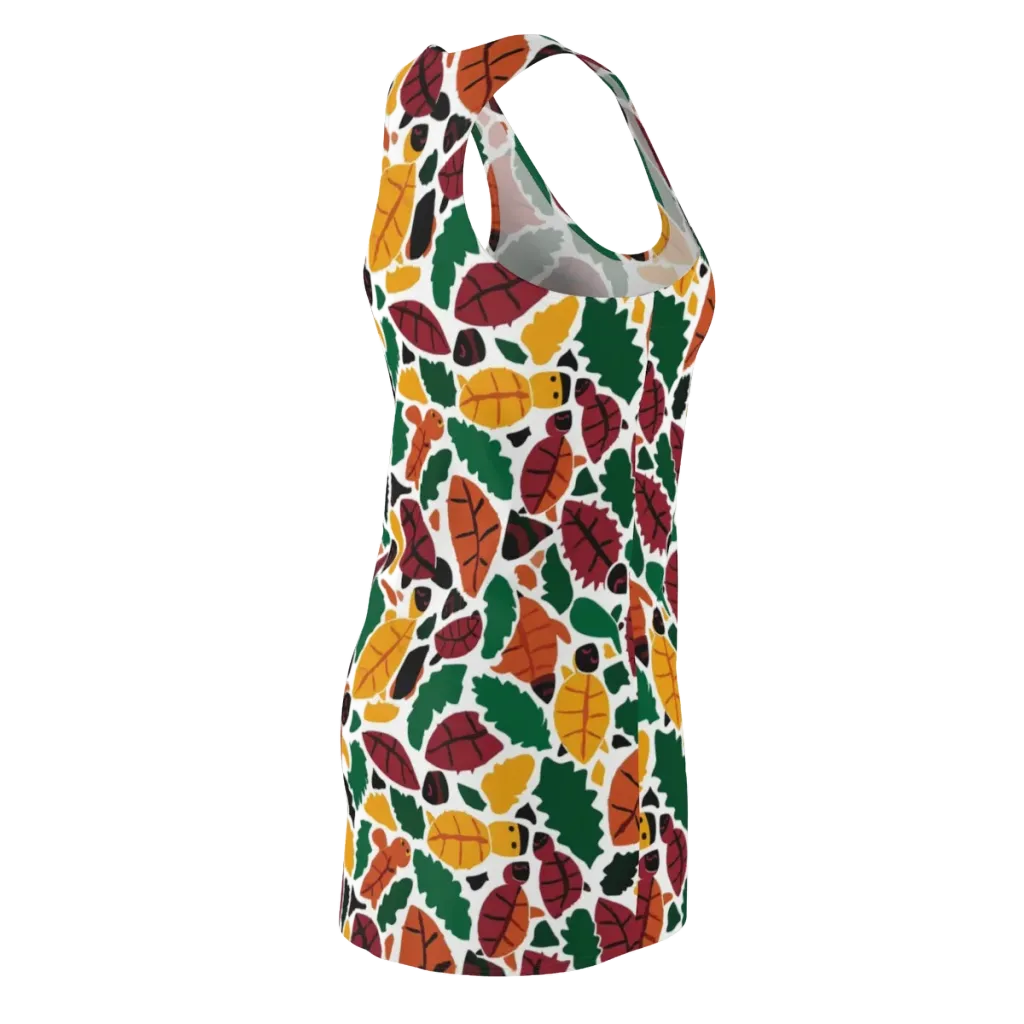 Harvest Static on Racerback Dress — Back Side