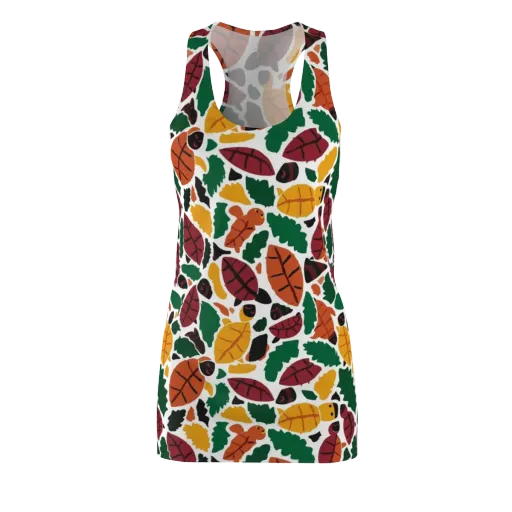 Harvest Static on a Racerback Dress