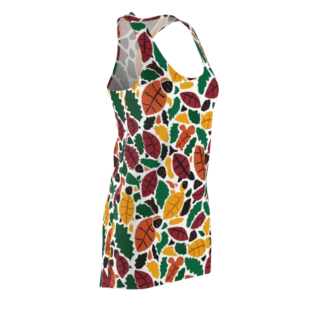 Harvest Static on Racerback Dress — Front Side