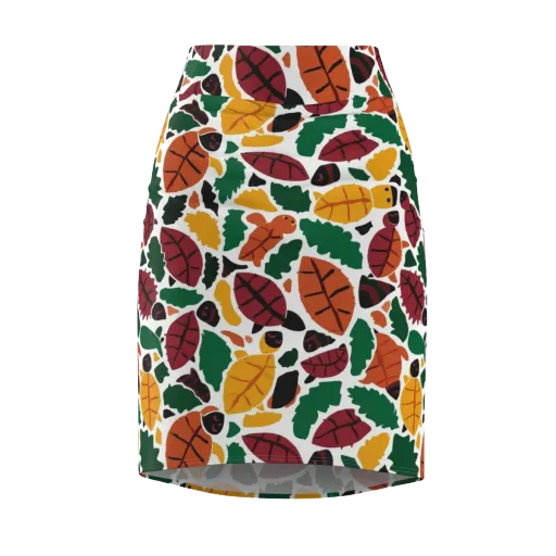 Harvest Static on a Pencil Skirt