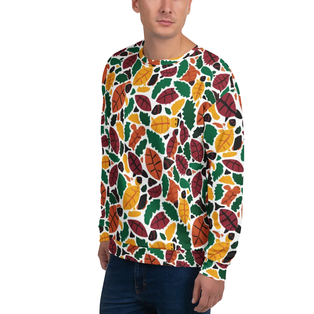 Harvest Static on Sweatshirt — Left Front