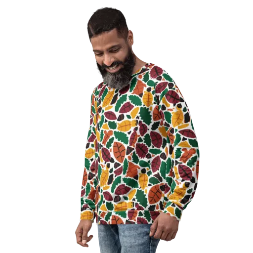 Harvest Static on a Sweatshirt