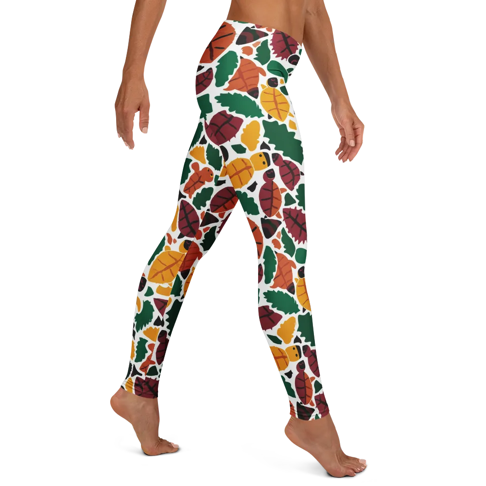 Harvest Static on Leggings — Right
