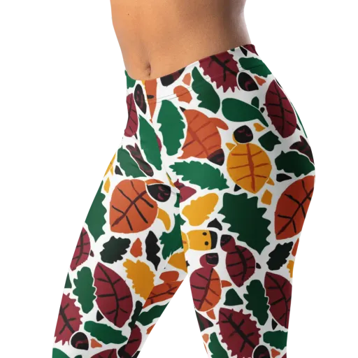 Harvest Static on a Leggings