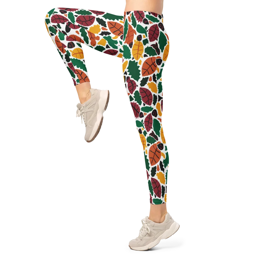Harvest Static on Leggings — Left