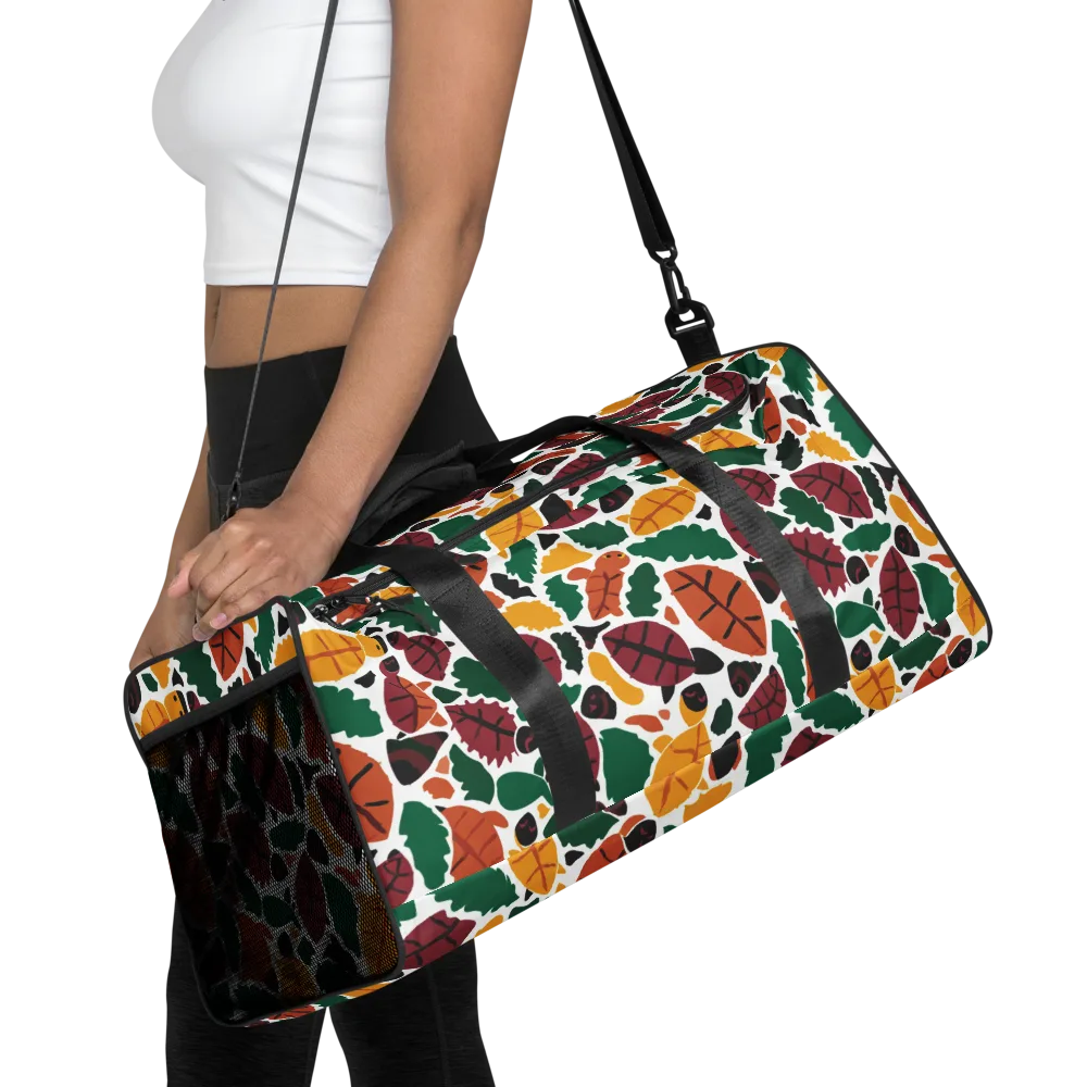 Harvest Static on Duffle Bag — Front