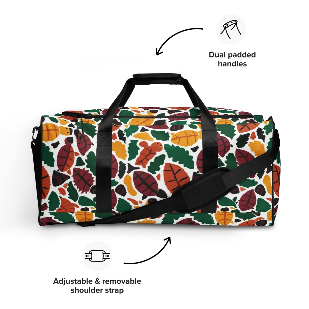 Harvest Static on Duffle Bag — Front