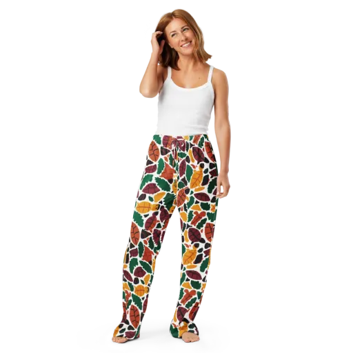 Harvest Static on a Women's Pajama Pants
