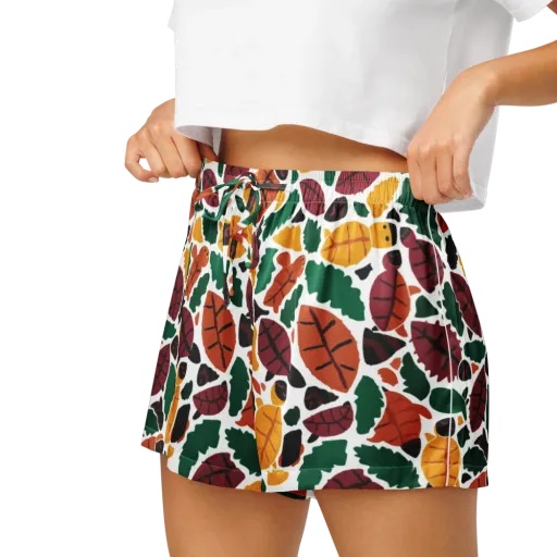 Harvest Static on a Women's Pajama Shorts