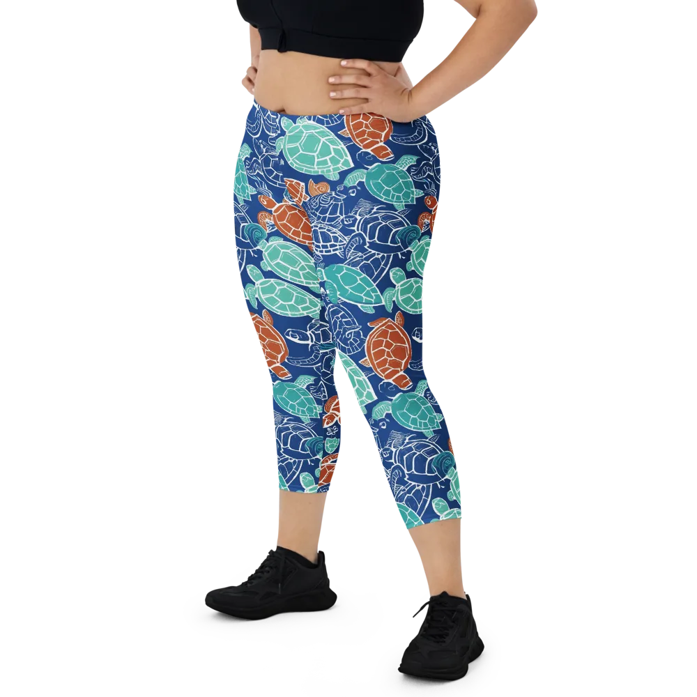 Shellstream on Capri Leggings — Front