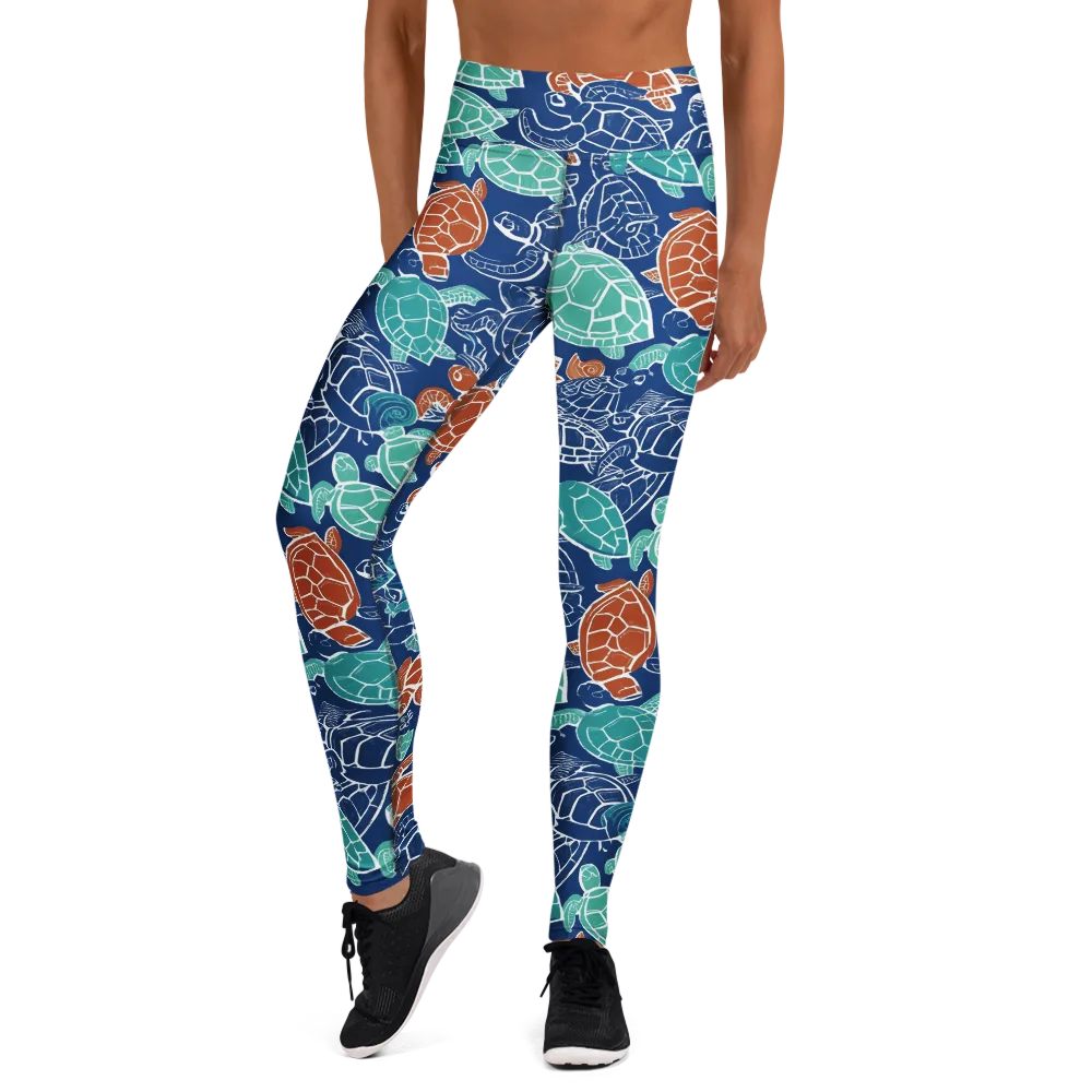 Shellstream on Yoga Leggings — Front