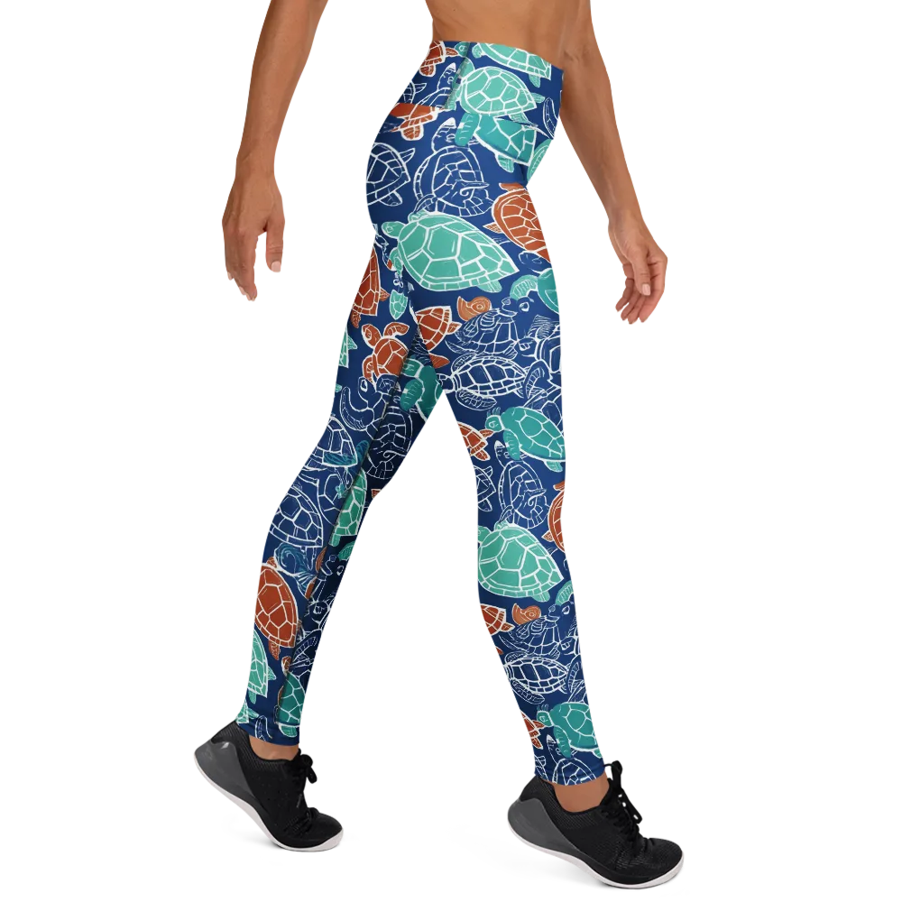 Shellstream on Yoga Leggings — Right