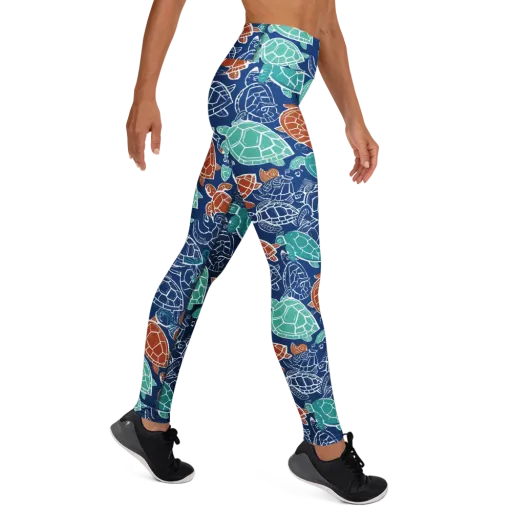 Shellstream on a Yoga Leggings