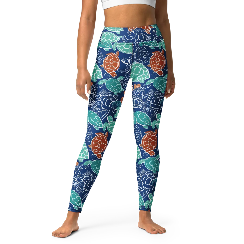 Shellstream on Yoga Leggings — Front