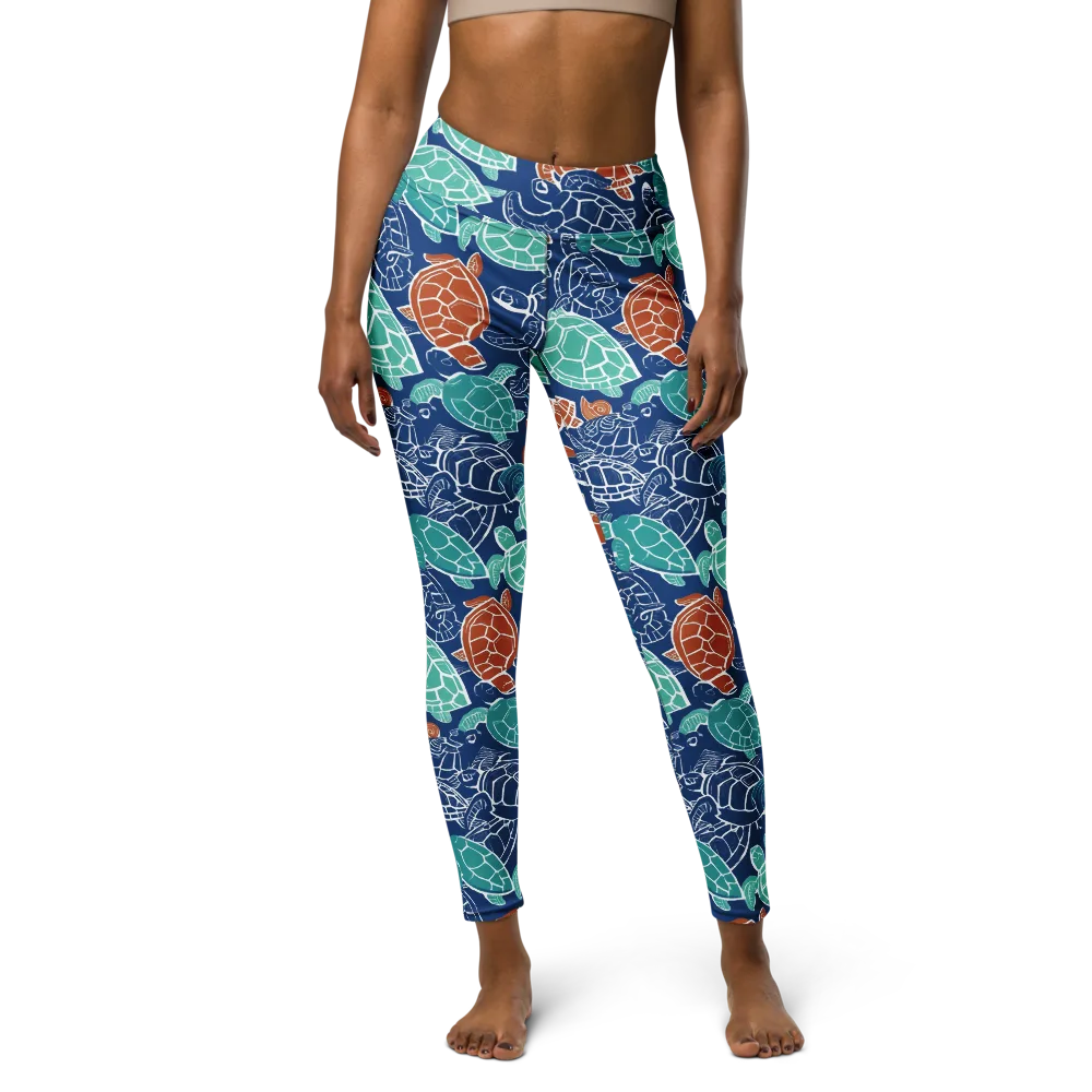 Shellstream on Yoga Leggings — Front