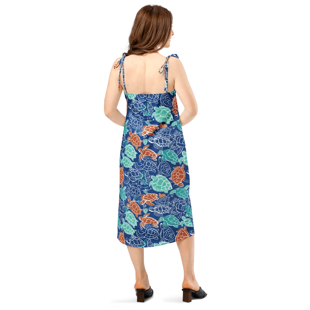 Shellstream on Slip Dress — Back